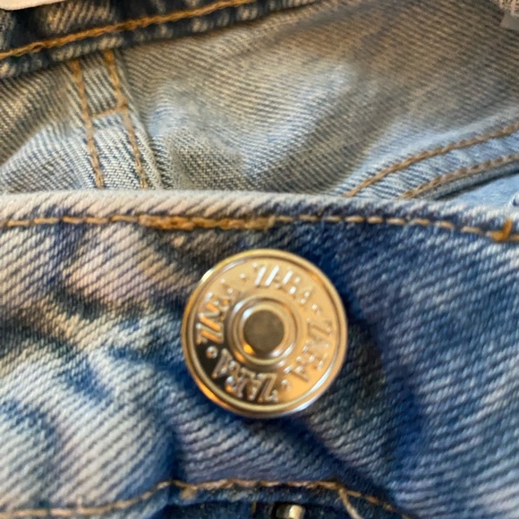 Zara Jeans Women’s size 2 Blue Straight Fit - Picture 5 of 5
